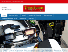 Tablet Screenshot of georgetowntrafficattorney.com